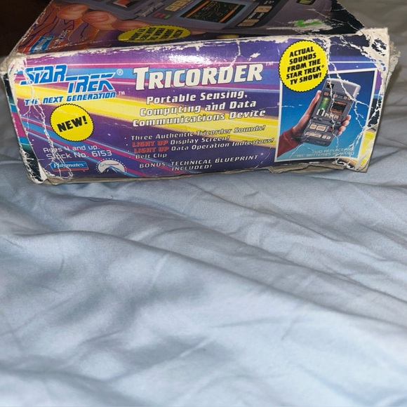 Star Trek The Next Generation Tricoder Communication Device 1993 W/Box #6153 - Picture 5 of 13